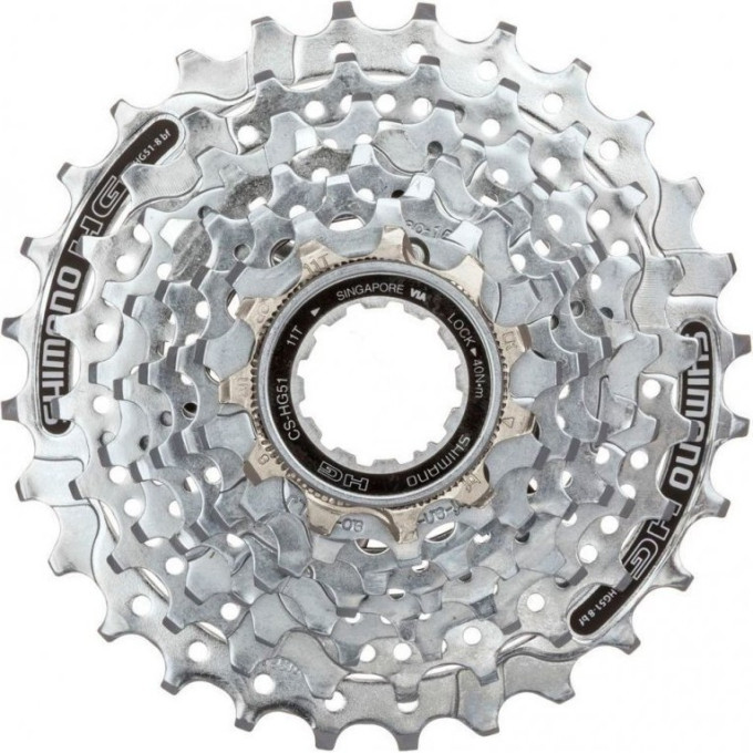 Кассета SHIMANO ALIVIO HG51, 8 скоростей, 11-32 ECSHG518132