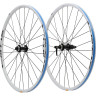 Комплект колес SHIMANO MT15, 29'', C.LOCK, НА 9-10СК, QR, ЦВ. БЕЛЫЙ С ЗЕЛЕНЫМ EWHMT15AFR9WE