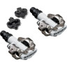 Педали SHIMANO M520W, SPD, с шипами, белый EPDM520W