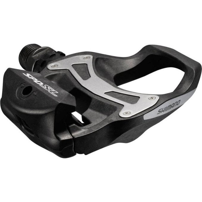 Педали SHIMANO R550, без отражателя, с шипами, черный, индивидуальная упаковка EPDR550L