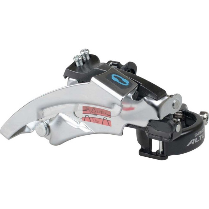 Переключатель передний SHIMANO ALTUS, M310 универсальная тяга, универсальный хомут, угол: 63-66 EFDM310X3