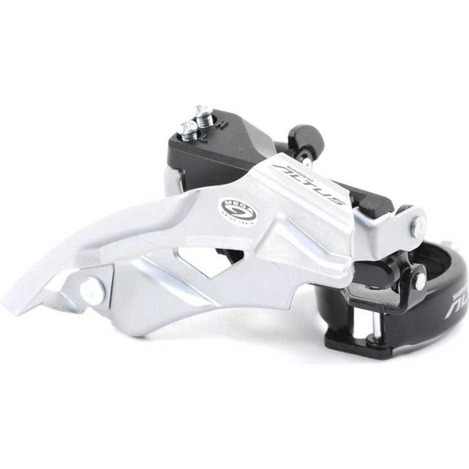 Переключатель передний SHIMANO ALTUS, M370 универсальная тяга, универсальный хомут, 3X9 скорость, угол: 63-66 EFDM370X3