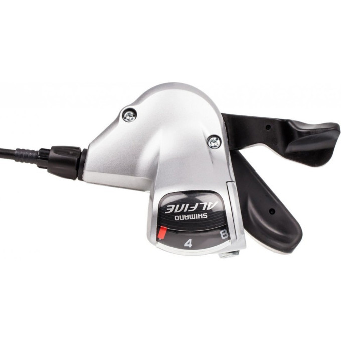 Шифтер SHIMANO ALFINE, S503, 8 скоростей, трос+оплетка, для CJ-8S20, серебристый ESLS503210LLS3
