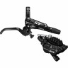Тормоз дисковый SHIMANO XT M8000(левый)/BR-M8020(передний), гидролиния 1000мм, без адаптера, металлическая колодка IM80002KLFPNA100