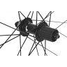 Комплект колес SHIMANO RX570-700C, ПОД ОСЬ 12ММ, C.LOCK, OLD:110/142ММ, ЦВ. ЧЕРН. EWHRX570LFERED70