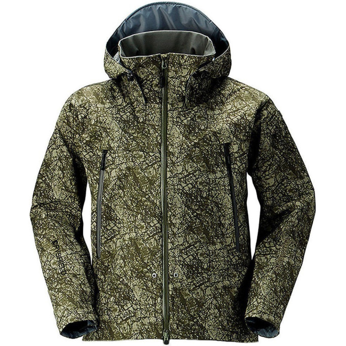 Куртка утеплённая SHIMANO DS ADVANCE WARM JACKET RIPPLE BROWN M RB02JQMRBR