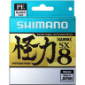 Леска плетёная SHIMANO KAIRIKI 8 PE 150 м разноцветная 0,190 мм 12,0 кг 59WPLA58R24