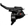 Шифтер/Тормозная ручка SHIMANO TOURNEY, TX800, 3СК, ТР. 1800ММ, ЦВ. ЧЕРН ESTTX800LBL