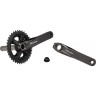 Система SHIMANO DEORE, M6000-2, 175 мм, интегрированный вал, 10 скоростей, 36/26T без каретки, черный EFCM6000EX66X