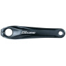 Система SHIMANO DEORE, M617, 175 мм, интегрированный вал, 38/24T без каретки, черный EFCM617EX84L