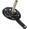 Система SHIMANO MT500, для 3x10 скоростей, 175мм, интегрированый вал, 40/30/22T без каретки, черный, с защитой EFCMT500EX002C