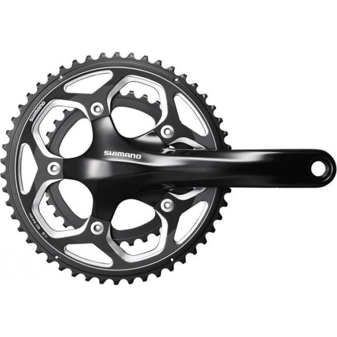 Система SHIMANO RS500, 11 скоростей, 172,5 мм, 52/36T, черный EFCRS500DX26L