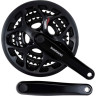 Система SHIMANO TOURNEY, A073, 170 мм, квадрат, 50/39/30T, защита одинарная EFCA073C090C
