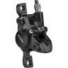 Тормоз дисковый SHIMANO MT MT200, BL(левый)/BR(передний), полимерные колодки, 1000мм, черный EMT200KLFPRA100