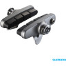 Тормозные колодки, шоссейные SHIMANO R55C4, пара, для BR-5800, серебристый Y88T98040