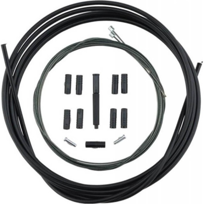 Трос+оплетка переключатель SHIMANO OPTISLICK, 1,2мм X2100/1800мм, оплетка SP41 3000мм Y60198090