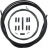 Трос+оплетка переключатель SHIMANO OPTISLICK, 1,2мм X2100/1800мм, оплетка SP41 3000мм Y60198090