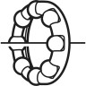 Запасная часть SHIMANO SG3 к планетарной втулке, к SG-3С40, подшипник J(7/32