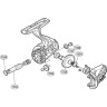 Запчасть для катушки SHIMANO GEAR SET набор шестеренок главной пары PK0347