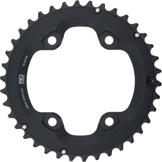 Звезда передняя SHIMANO DEORE, для M6000-2, 38T-BG Y1WD98030