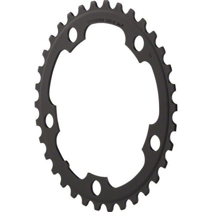 Звезда передняя SHIMANO Y-PART FC-RS500, 50T-MH, черная, для 50-34T Y1PR98040